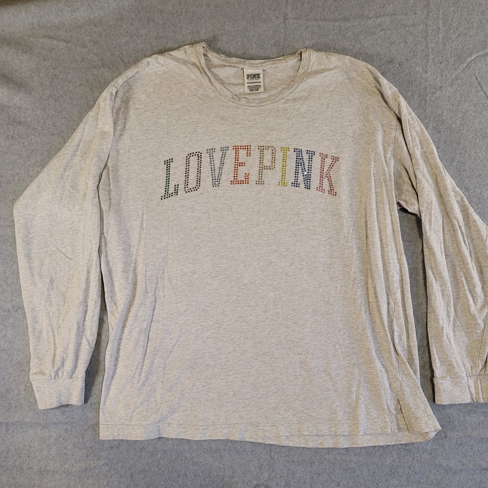 Victoria Secret pink long sleeve shirt women